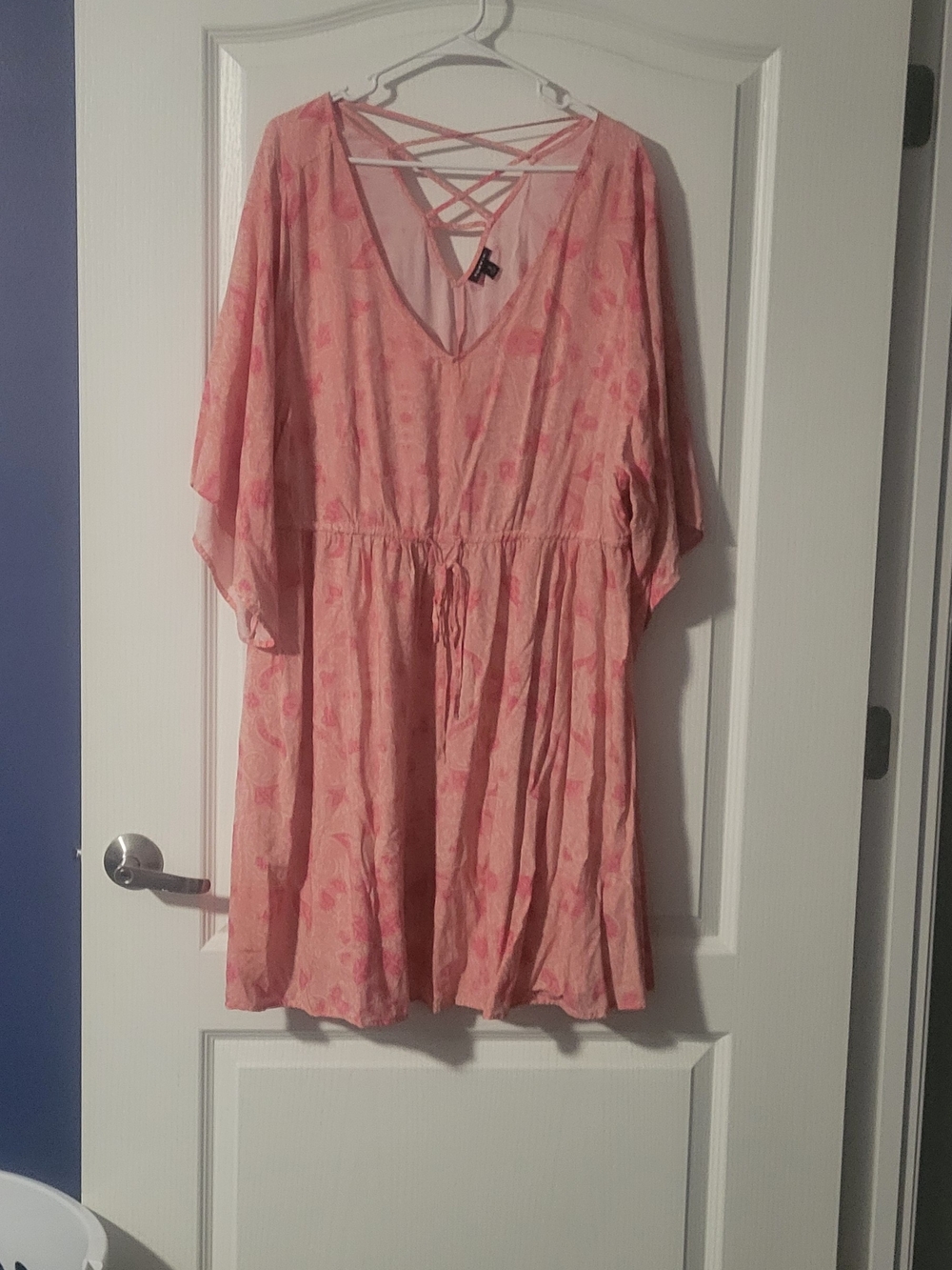 torrid Floral V-Neck Mini Dress